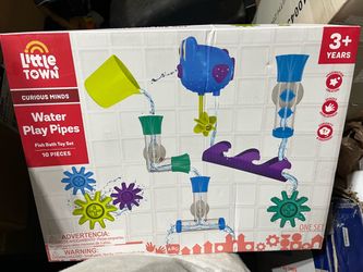 New water play pipes