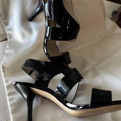 MICHAEL KORS Black Patent Leather