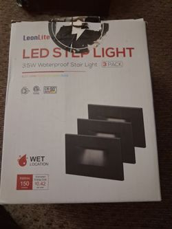 LED step lights Leon lite.