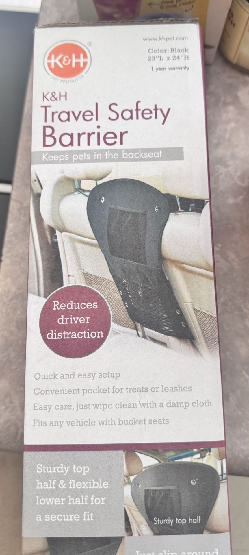 Car Travel Safety Barrier For Pets/kids