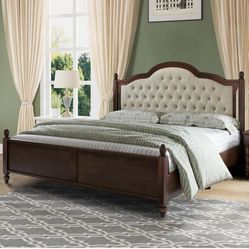 King Size Wooden Bed Frame 