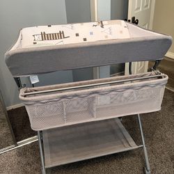 Baby Changing Table Folding Diapar Station Organizer W/storage
