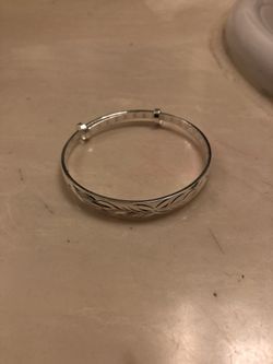 Silver bracelet