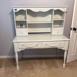 Pottery Barn Desk And Hutch
