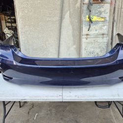 2011 2012 2013 Toyota Corolla Rear Bumper Cover Original Used OEM 