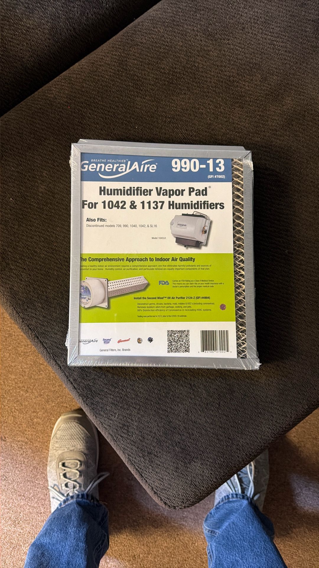 General Aire 990-13 Humidifier Pad X2