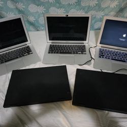 2017 Macbook Air And Lenovo Thinkpad X1 Yoga 