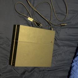 PS4 With Cords And Controller