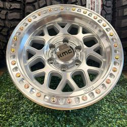 Rines 17" KMC 6x139 Polished 