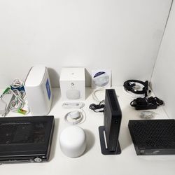 Spectrum, Netgear, Google Nest Wifi, AT&T WiFi Modem Router & AT&T U-verse Receiver

