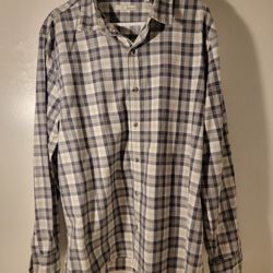 Hawker Rye Men's XL Plaid Button Down Shirt