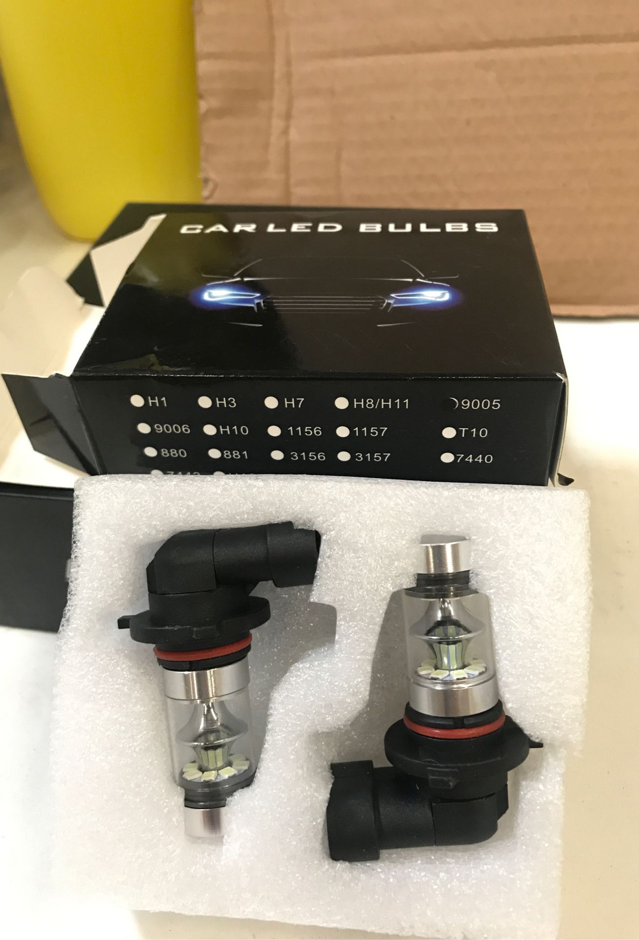 9005 car led headlight bulbs