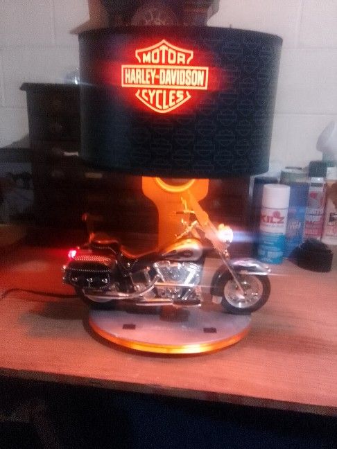 Harley Davidson Lamp