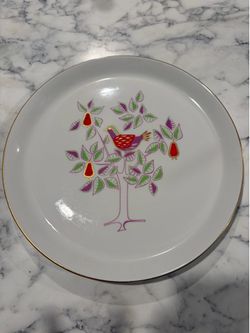 Shenango Holiday 12 Days of Christmas Plates Dick Litzel
