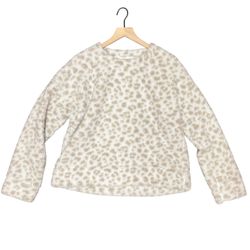 Thread & Supply White Leopard Sweater 🤍