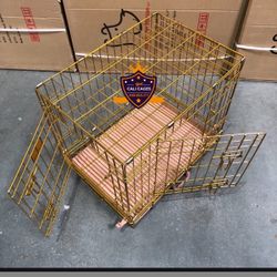 Dog Crate Wire Folding Size 24 Small With Grid And Tray New In Box 📦 