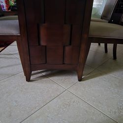 Buffet Table & Side Matching Table 