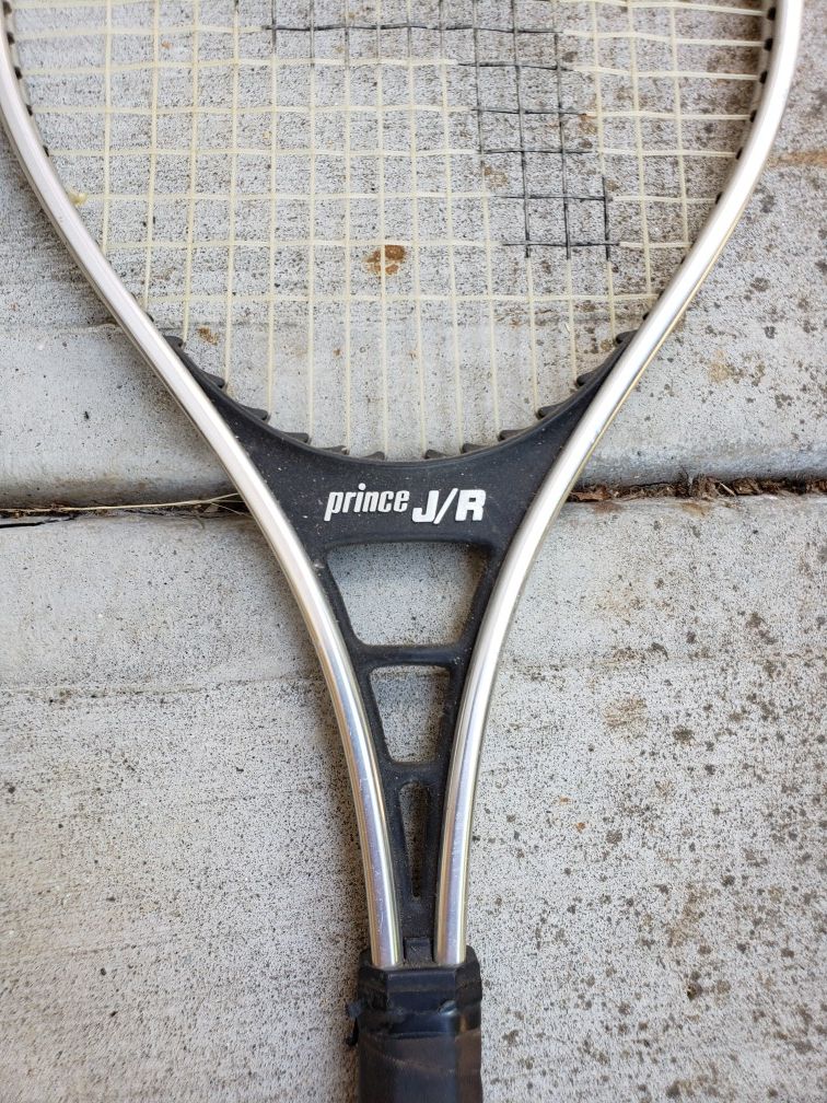 Prince J/R tennis racket used