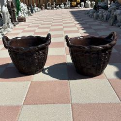 New Flower Pots Made Out Of Cement 