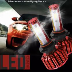 LED kit bulbs headlights fog lights HID replacement car truck motorcycle
