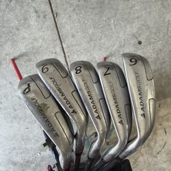 Lefty Left Handed LH Adams Golf Idea a12 OS 6-PW