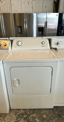 Amana Basic Dryer - White, Good Condition, Large Capacity