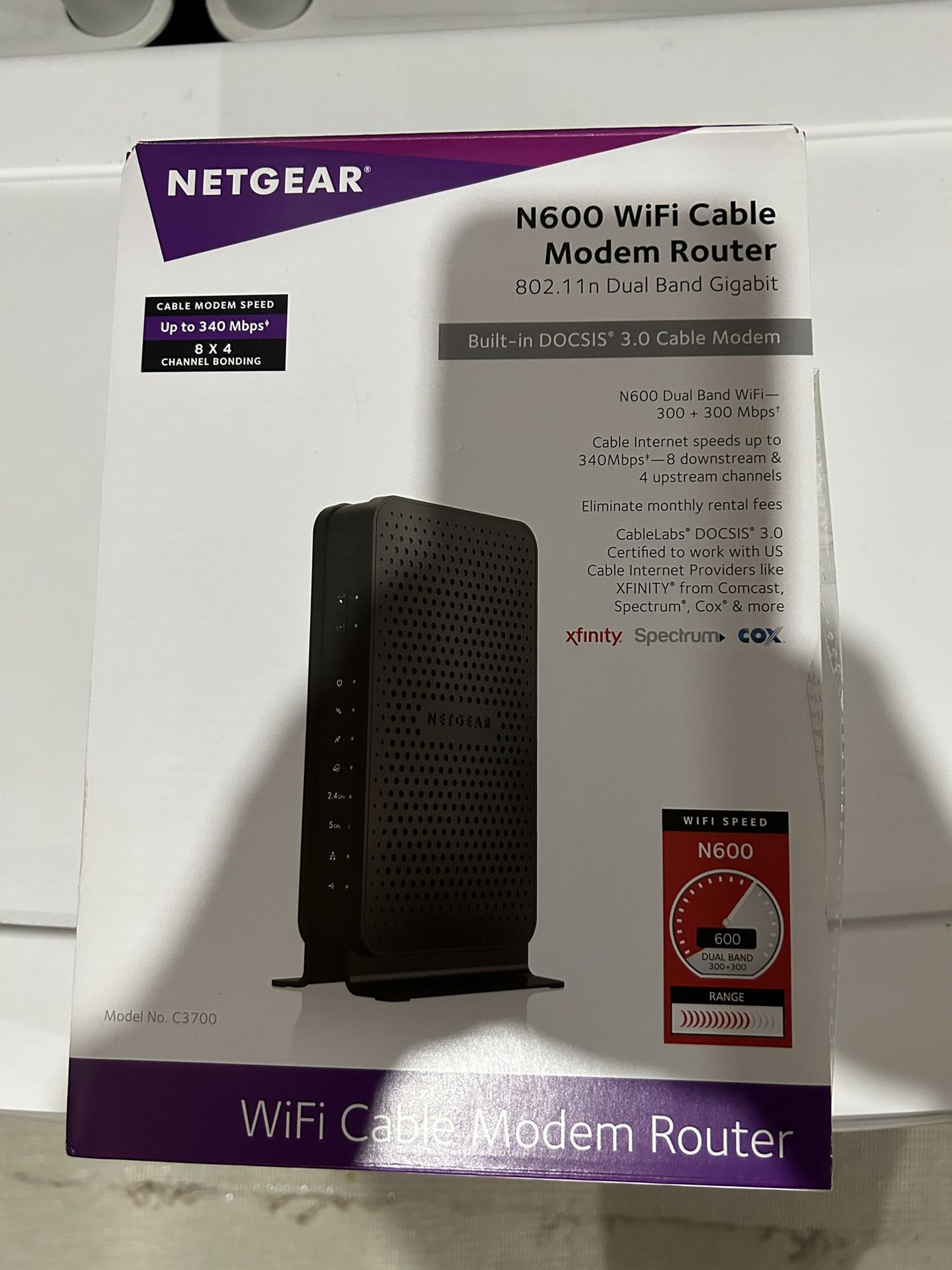 Net gear Cable Modem And Router