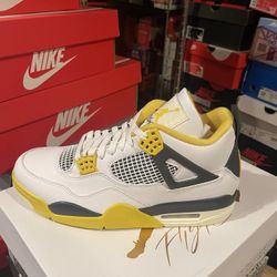 Jordan 4 Vivid Sulfur