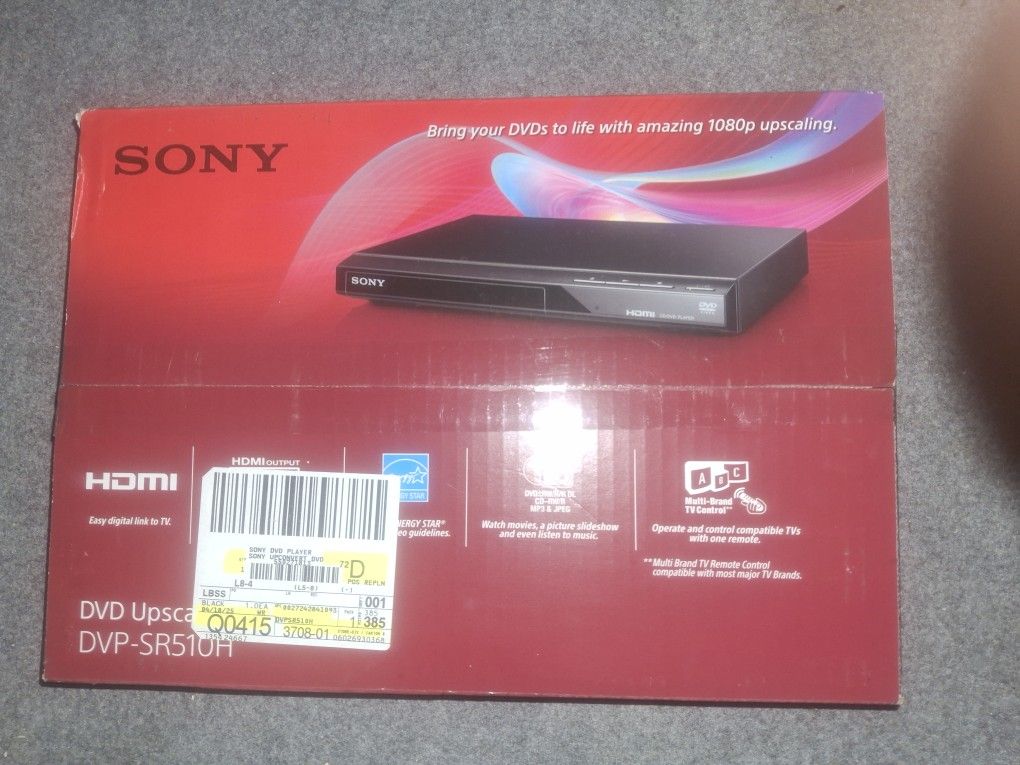 Sony HDMI DVD Player
