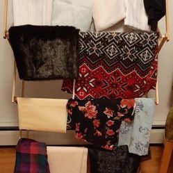 Various fabric pieces. $2 each