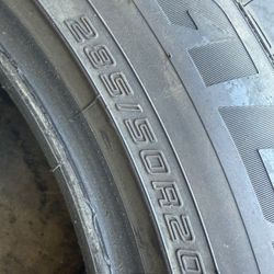 285/50/20 (2 Tires) $125.00/ Both 