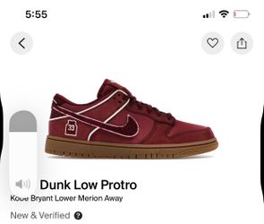 Dunk low protro Kobe