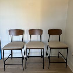 Counter Stools Set Of 3 
