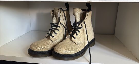 Dr. Martens Snake Combat Boots