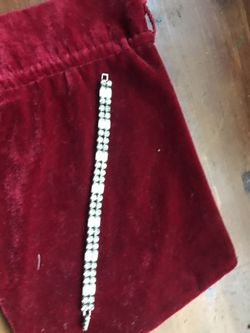 Rhinestone bracelet