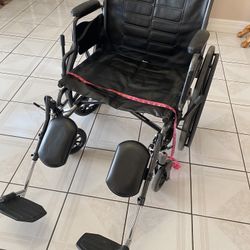 Extra Large Wheelchair 24” Wide 