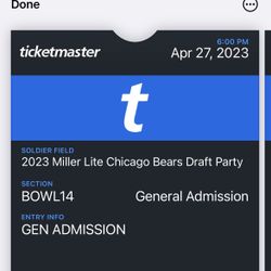 Bears Draft Part At Soldier Field 