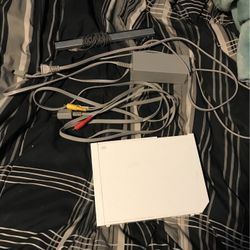 Wii, , Comes With All The Cords, No Remotes And 17 Games
