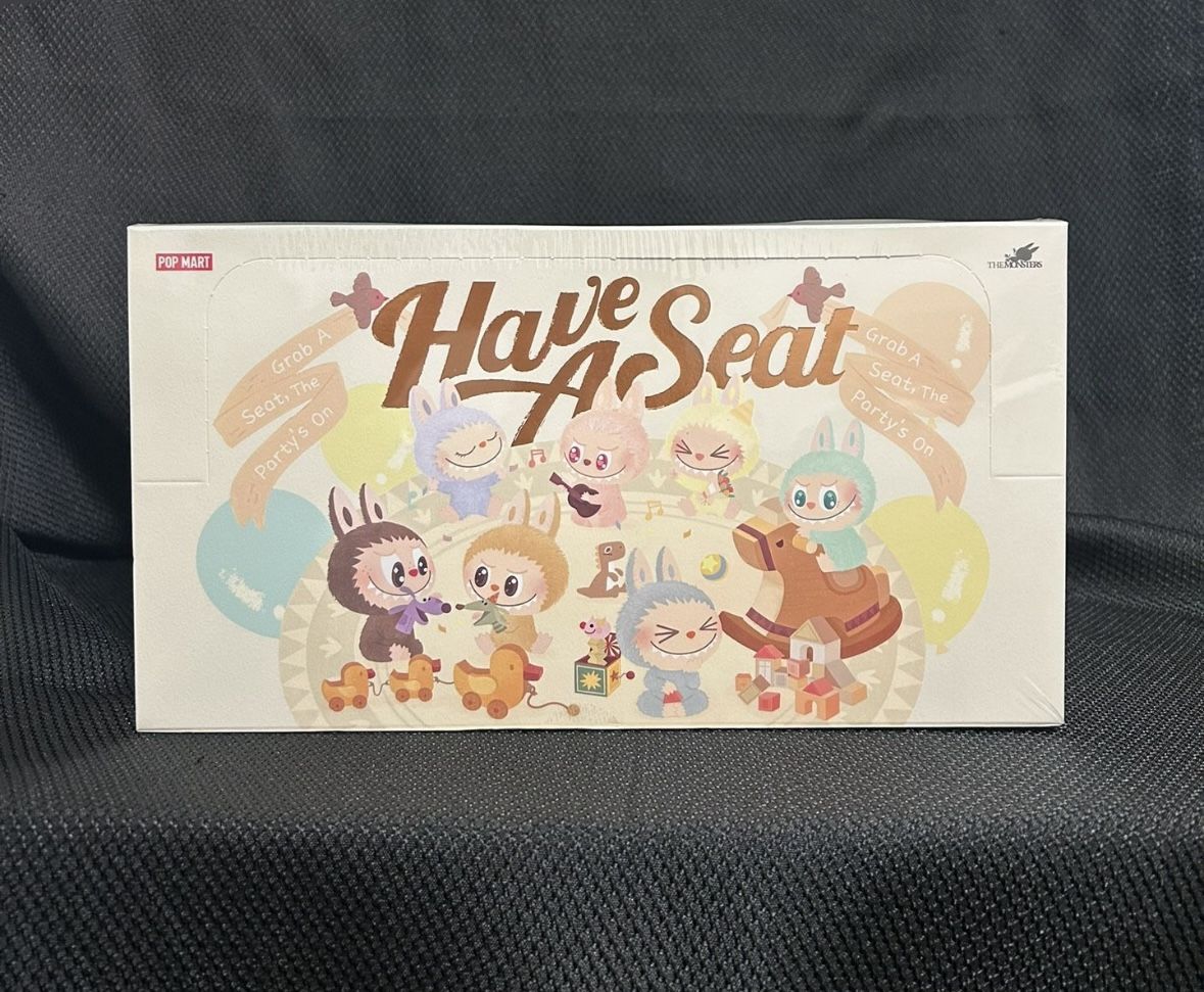 FULL SET* LABUBU -THE MONSTERS - NWT-Have a Seat Blind Box •POP MART•(set of 6)