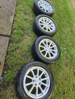 5x120 Andros N3 Rims & Tires 235/55/R17