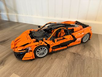 Large McLaren Senna Technic-Style Building Block Supercar – LEGO compatible