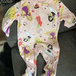Disney Princess One Piece Pajamas