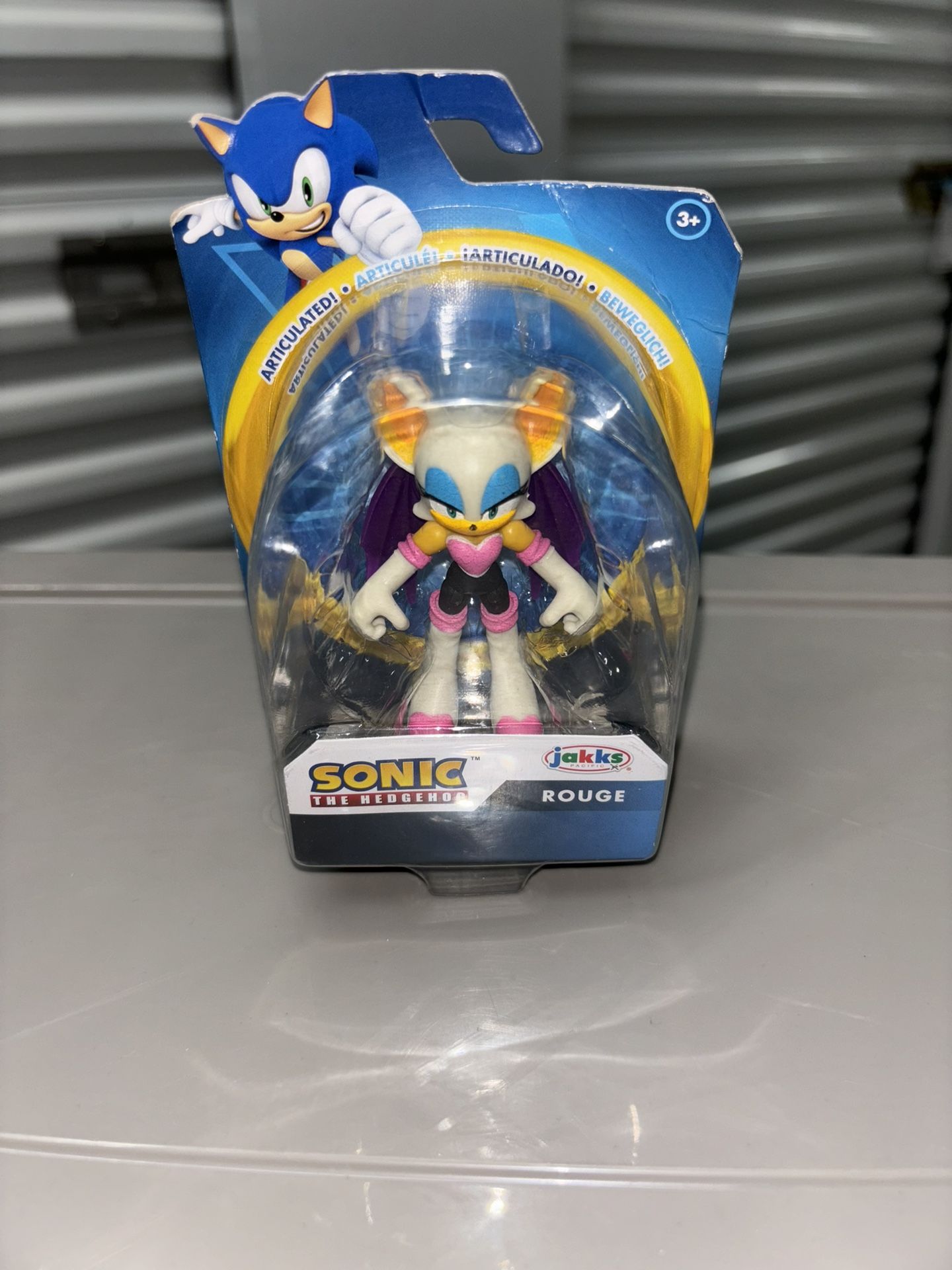 Sonic the Hedgehog ~ ROUGE the BAT ~ Team Dark 2.5" Action Figure Jakks 2023 NEW