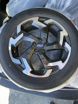 Subaru Crosstrek 2021 OEM 18” Wheels