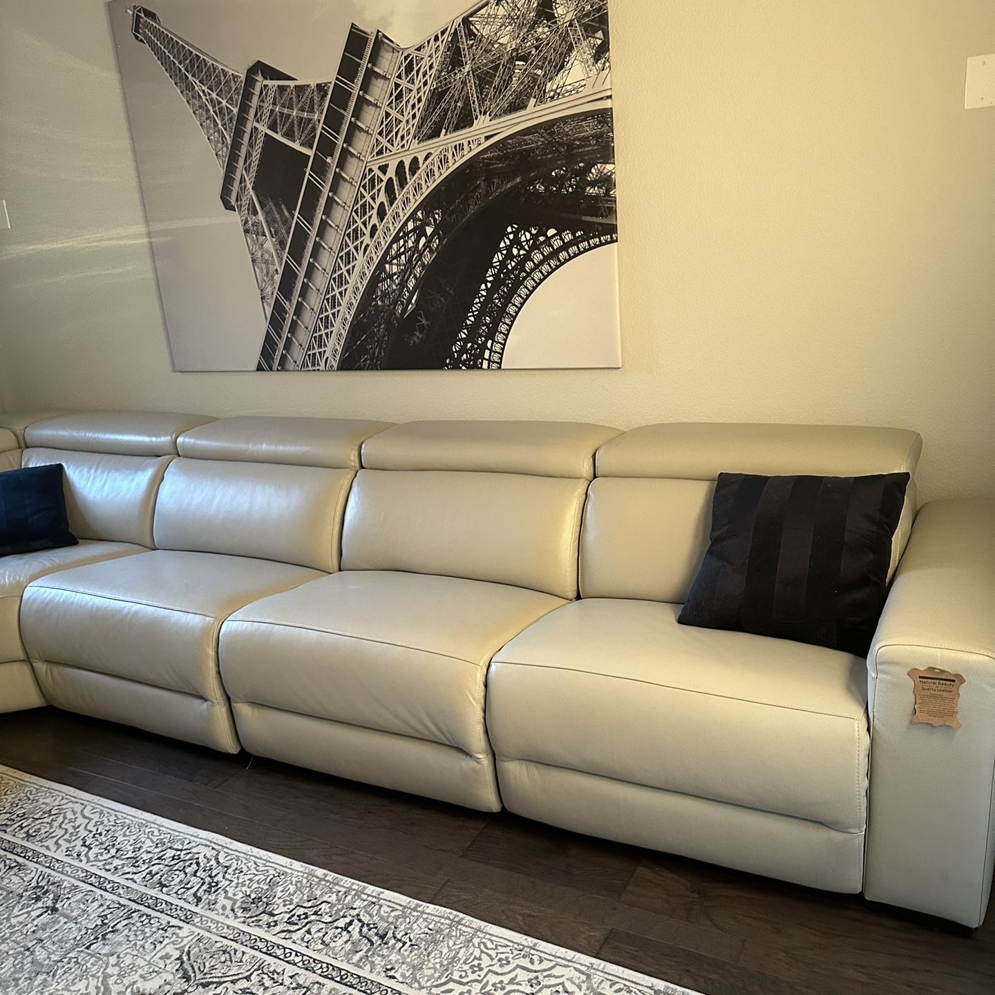 Leather Sectional 