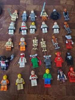 Lego Figure Lot Loose Star Wars Batman Spider-Man Venom Ninjago
