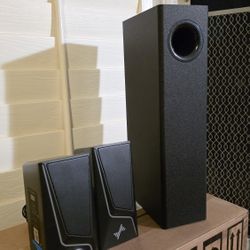 Nylavee Desktop Computer Speakers w/ Upgraded Sub