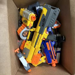 Box Of Nerf Guns 