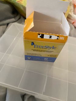 FREE.  Freestyle test strips(PENDING)