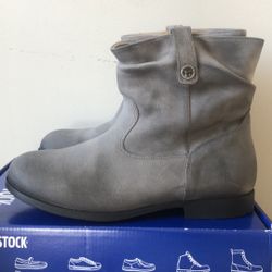Suede Birkenstock Boots
